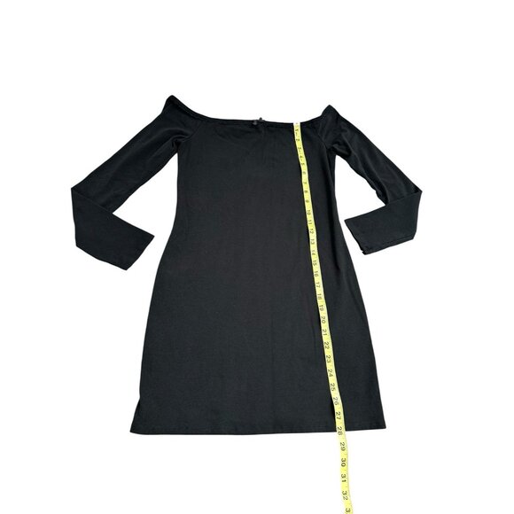 Wild Fable Black Off The Shoulder Long Sleeve Dress Size L - Picture 3 of 5